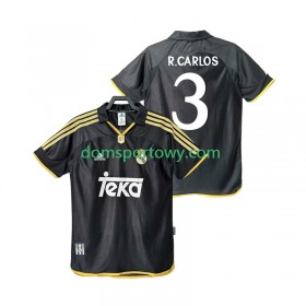 Koszulka Real Madryt R.CARLOS 3 1999 2001 Retro Wyjazdowe Koszulki Piłkarskie Krótki Rękaw